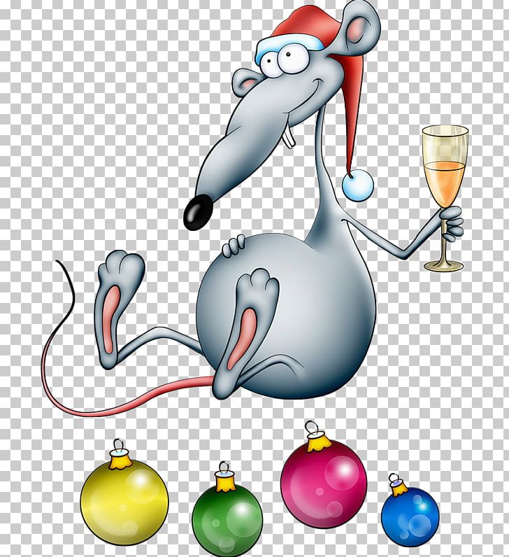 Christmas New Year Santa Claus PNG, Clipart, Animals, Beak, Cartoon, Christmas, Christmas Card Free PNG Download