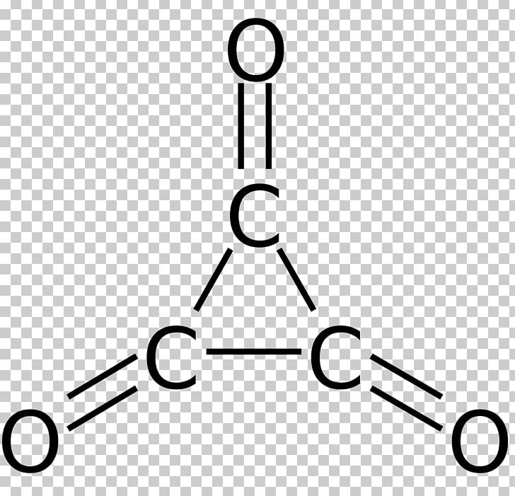 Cyclopropanetrione Polycarbonyl Dicarbon Monoxide PNG, Clipart, Angle, Area, Atom, Black And White, Body Jewelry Free PNG Download