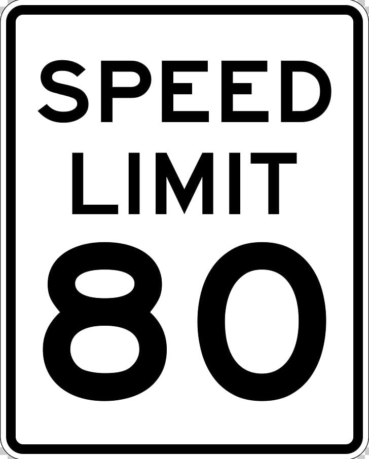 Interstate 65 Interstate 95 Speed Limit Car Miles Per Hour PNG, Clipart, Black And White, Brand, Car, Circle, Driving Free PNG Download