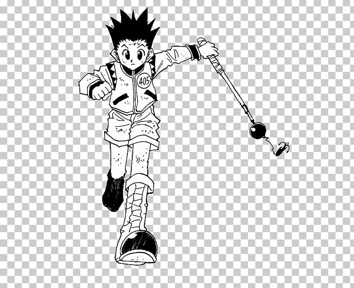Hunter × Hunter Comics Line Art Sketch PNG, Clipart, Art, Artwork, Black And White, Cartoon, Character Free PNG Download