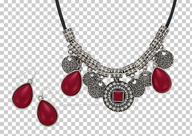 Necklace Earring Ruby Jewellery Chain PNG, Clipart, Chain, Coat, Color, Crystal, Earring Free PNG Download