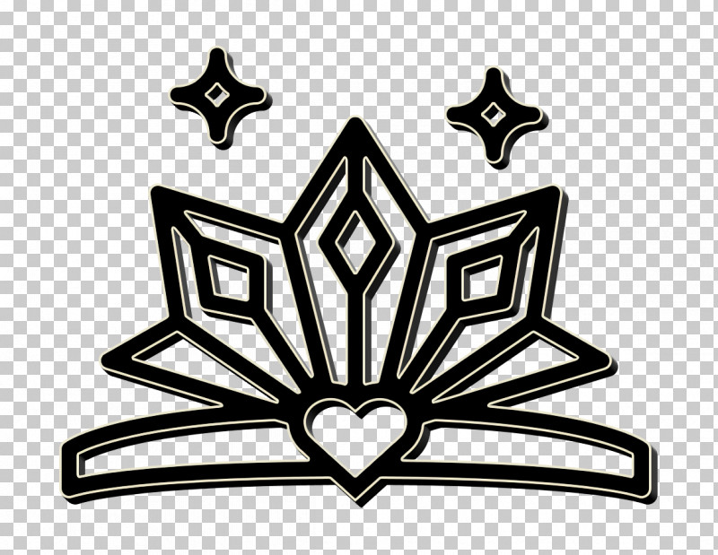 Prom Night Icon Crown Icon PNG, Clipart, Automotive Decal, Blackandwhite, Crown Icon, Emblem, Logo Free PNG Download