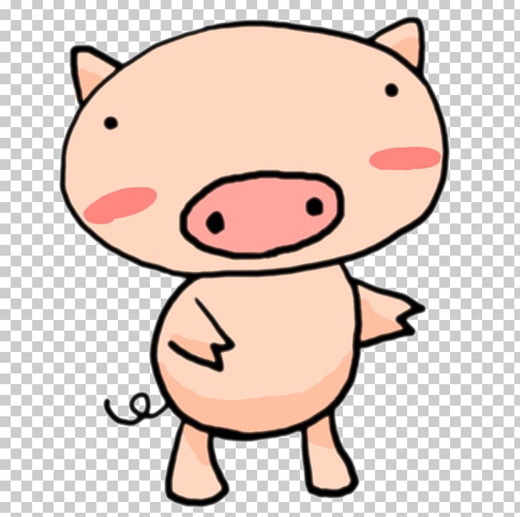 Domestic Pig Shiba Inu Drawing PNG, Clipart, Artwork, Character, Cheek, Domestic Pig, Drawing Free PNG Download