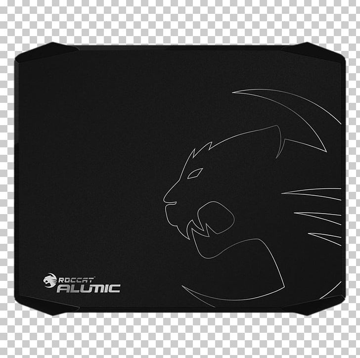 ROCCAT Alumic Double-Sided Gaming Mousepad Mouse Mats PNG, Clipart, Black, Black And White, Black M, Brand, Cat Free PNG Download
