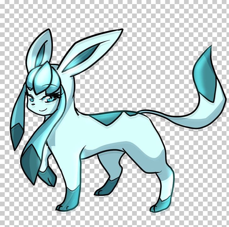 Glaceon Hare Pokémon PNG, Clipart, Animal Figure, Anime, Art, Artwork, Canidae Free PNG Download