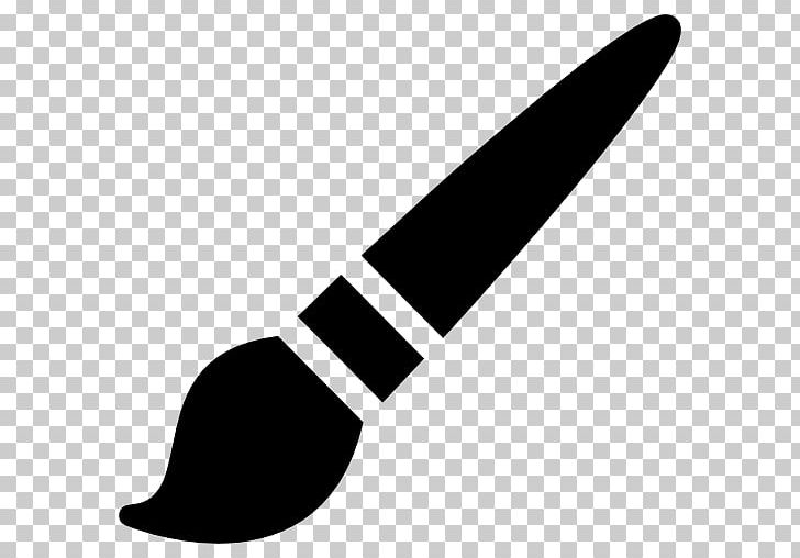 Paintbrush Computer Icons PNG, Clipart, Art, Black And White, Brush, Computer Icons, Encapsulated Postscript Free PNG Download
