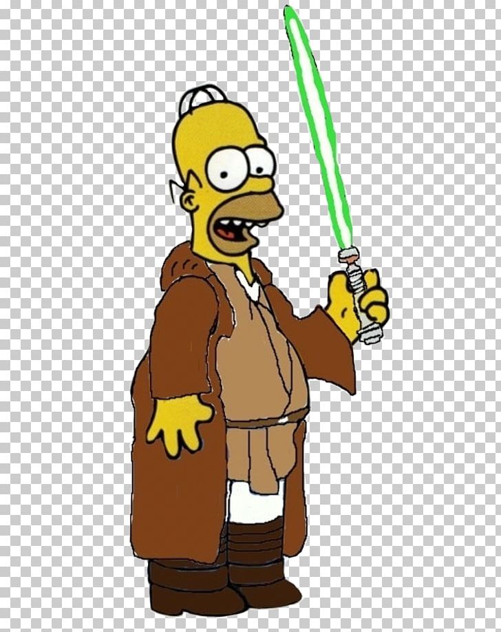 Homer Simpson Luke Skywalker Bart Simpson Ki-Adi-Mundi Jedi PNG, Clipart, Bart Simpson, Cartoon, Dark Jedi, Fictional Character, Finger Free PNG Download