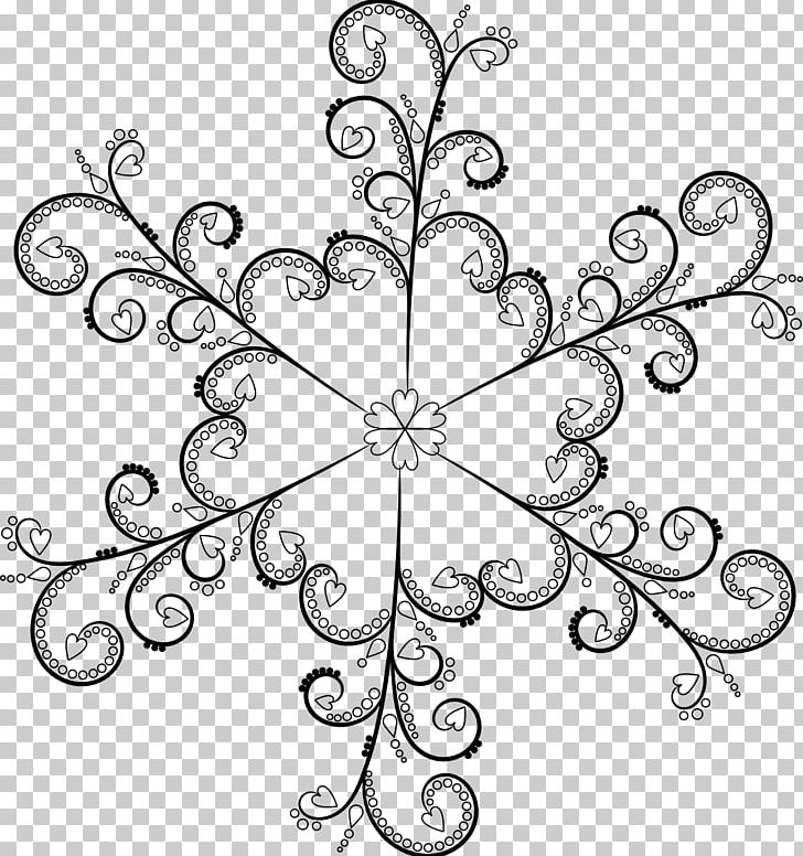 Snowflake Shape Pattern PNG, Clipart, Black And White, Body Jewelry, Cake Decorating, Circle, Drawing Free PNG Download
