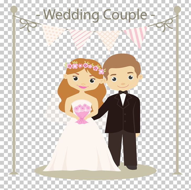 Wedding Invitation Cartoon PNG, Clipart, Area, Bridal Shower, Bride, Bridegroom, Cartoon Couple Free PNG Download