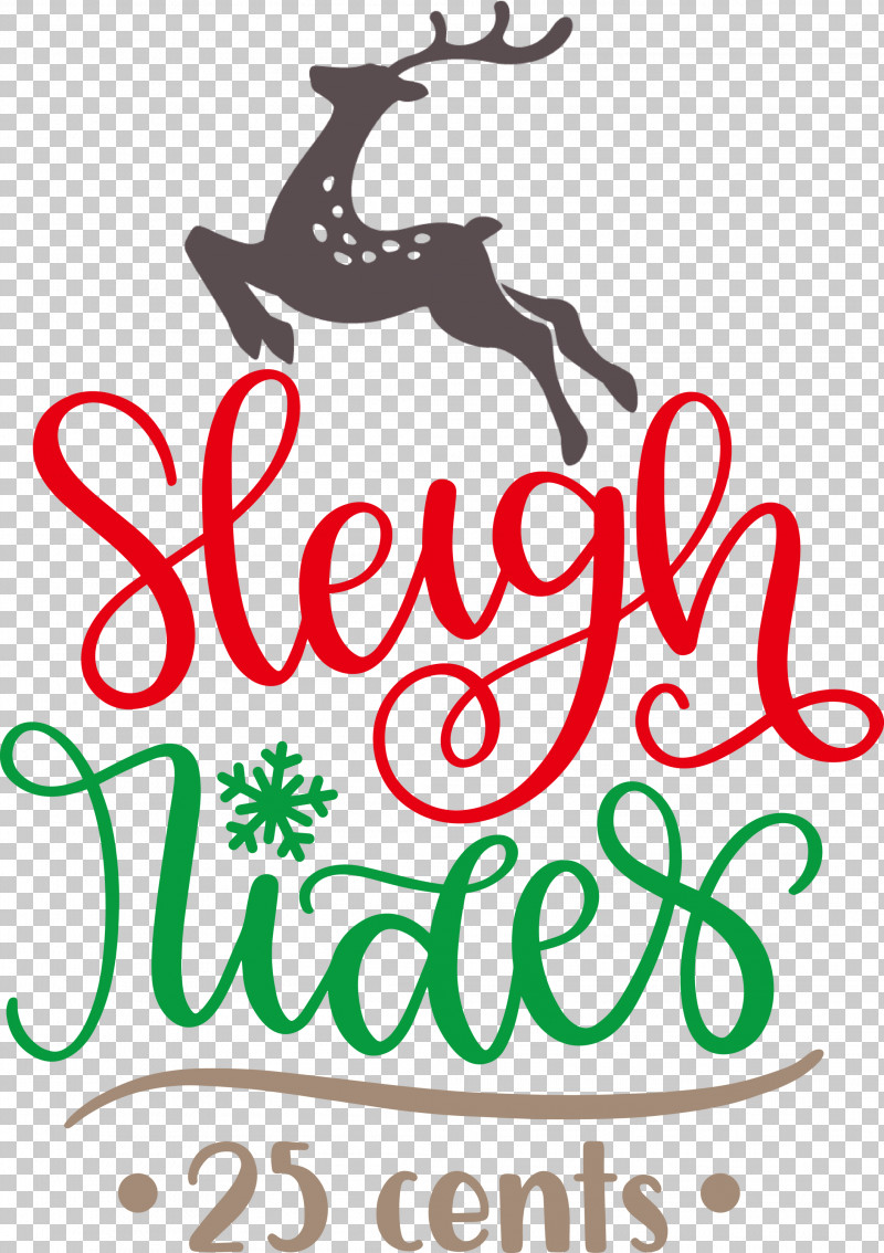 Sleigh Rides Deer Reindeer PNG, Clipart, Christmas, Christmas Day, Christmas Tree, Deer, Line Free PNG Download