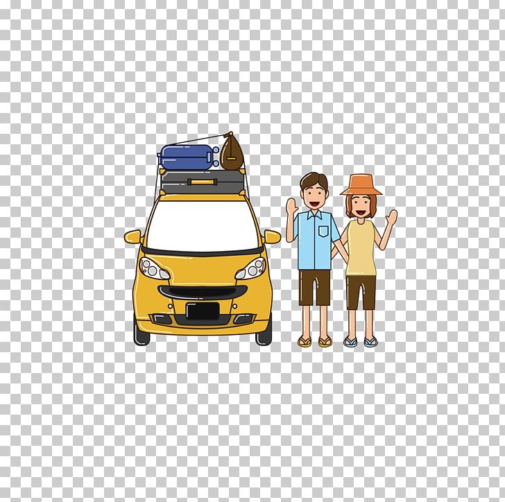 Car Travel Suitcase PNG, Clipart, Baggage, Brand, Car Accident, Cartoon, Cartoon Couple Free PNG Download