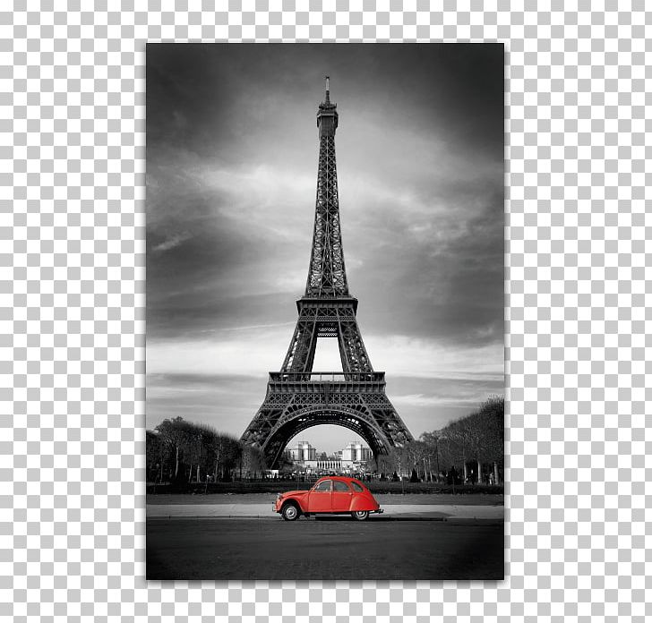 Eiffel Tower Canvas Oil Painting PNG, Clipart, Art, Black And White, Canvas, Canvas Print, Eiffel Tower Free PNG Download
