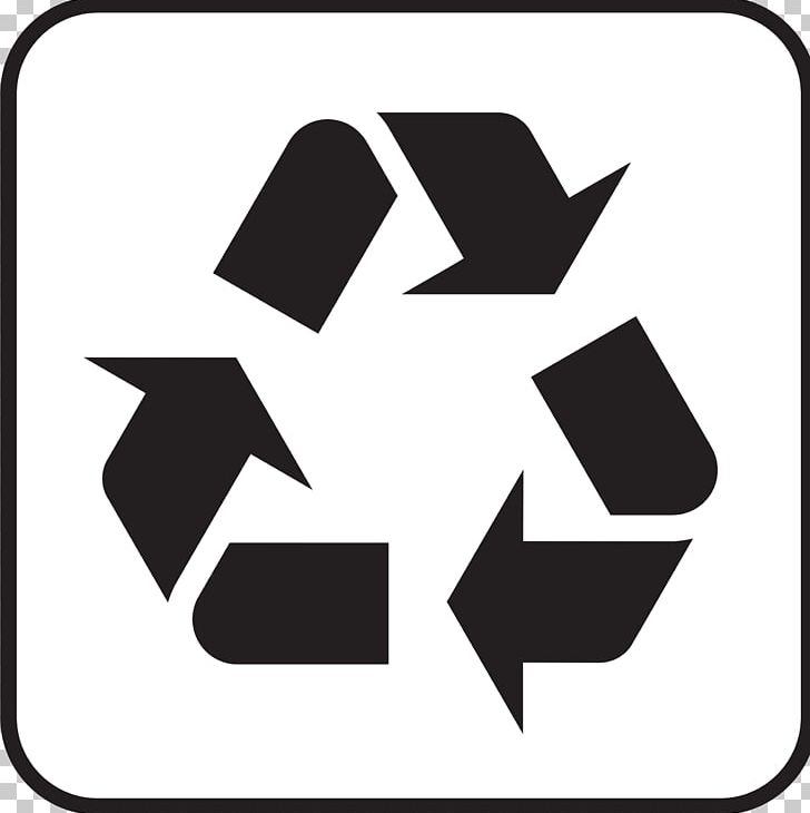 Recycling Symbol Recycling Bin PNG, Clipart, Angle, Area, Black, Black And White, Logo Free PNG Download