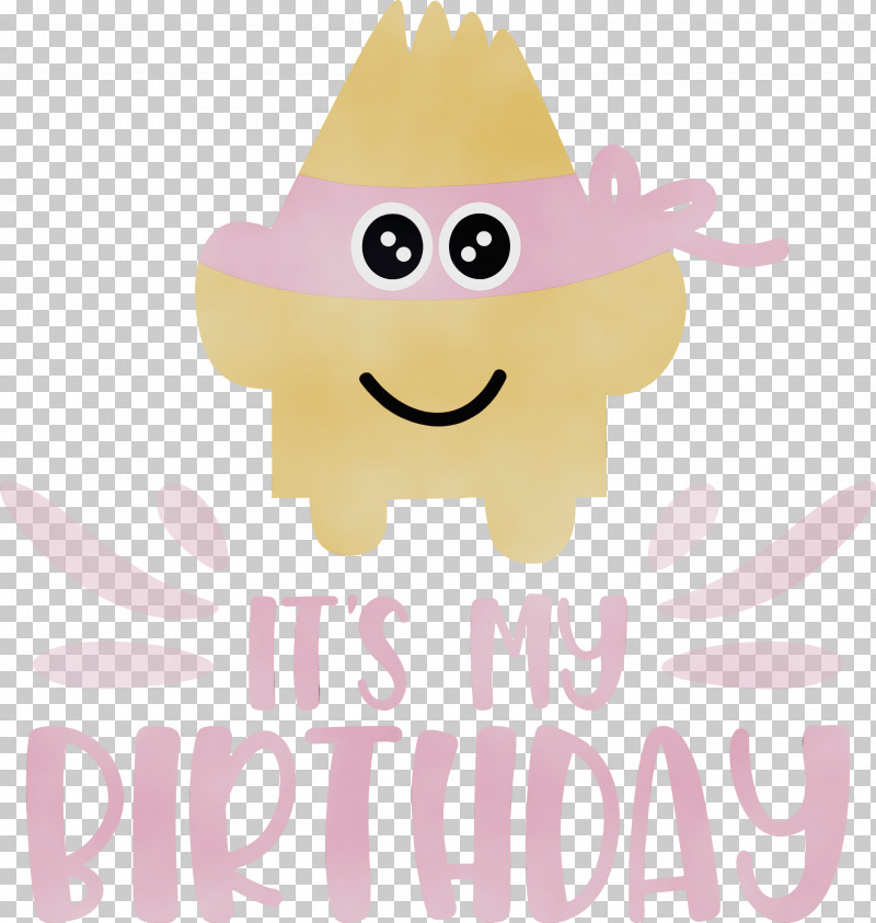 Cartoon Logo Smiley Pink M Happiness PNG, Clipart, Biology, Cartoon, Character, Happiness, Happy Birthday Free PNG Download