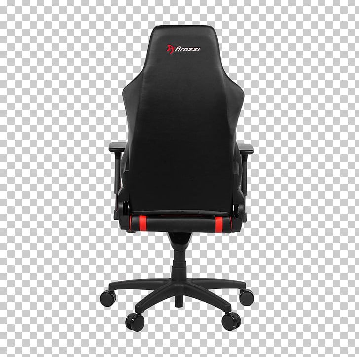 Office & Desk Chairs Gaming Chair Video Game Swivel Chair PNG, Clipart, Armrest, Arozzi, Black, Caster, Chair Free PNG Download