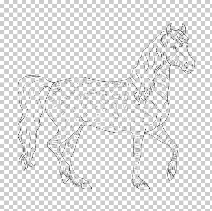 Mane Foal Mustang Halter Pony PNG, Clipart, Animal Figure, Artwork, Black And White, Bridle, Colt Free PNG Download