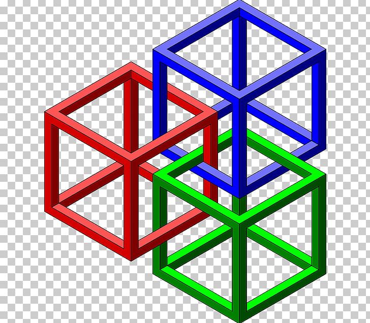 Penrose Triangle Impossible Cube Geometry PNG, Clipart, Angle, Area, Art, Cube, Drawing Free PNG Download