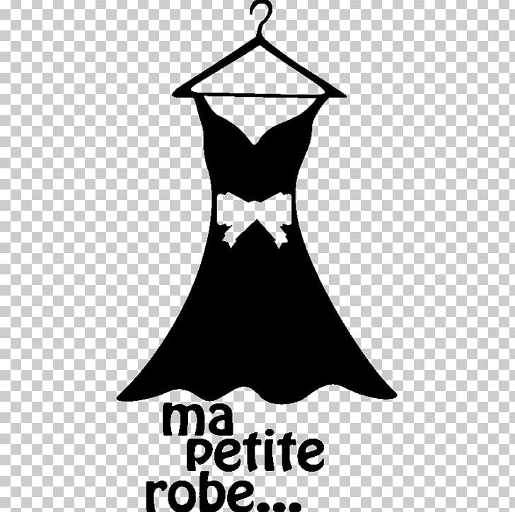 Little Black Dress Sticker Fashion PNG, Clipart, Artwork, Black, Black And White, Brand, Clothing Free PNG Download