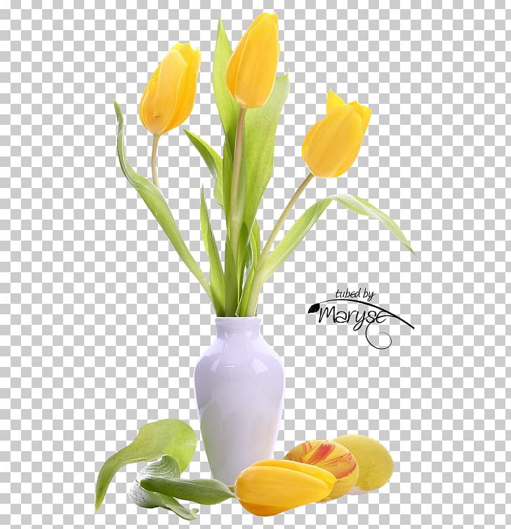 Tulip Flower Bouquet Yellow Desktop PNG, Clipart, Blue, Cut Flowers, Desktop Wallpaper, Easter Flowers, Floral Design Free PNG Download