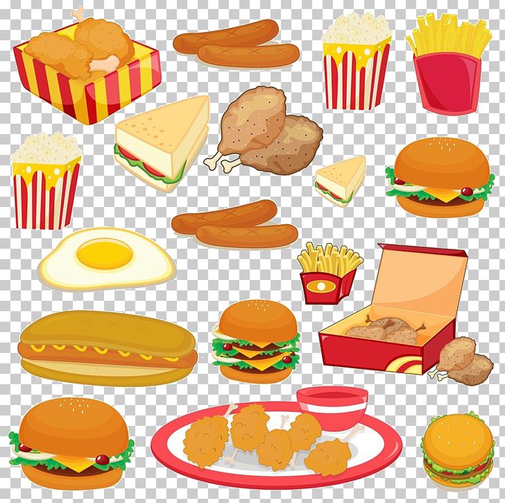 Junk Food Fast Food PNG, Clipart, American Food, Boy Cartoon, Bread, Burger, Burger Material Free PNG Download