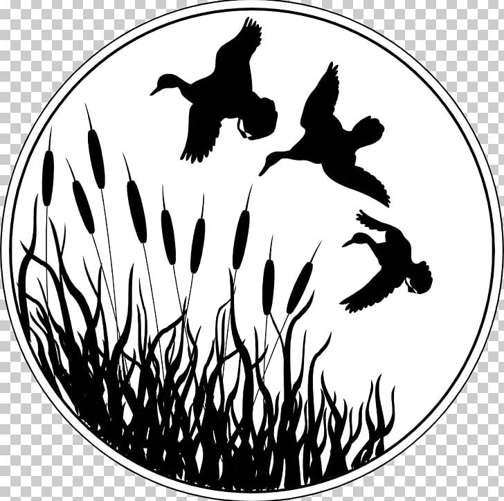 Duck Deer Waterfowl Hunting PNG, Clipart, Animals, Artwork, Beak, Bird, Black And White Free PNG Download