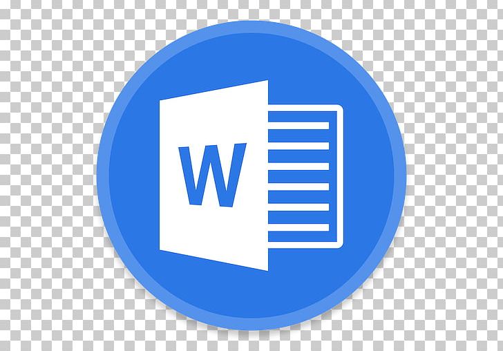 Microsoft Word Microsoft Office 2016 Computer Icons PNG, Clipart, Area,  Blue, Brand, Circle, Computer Software Free