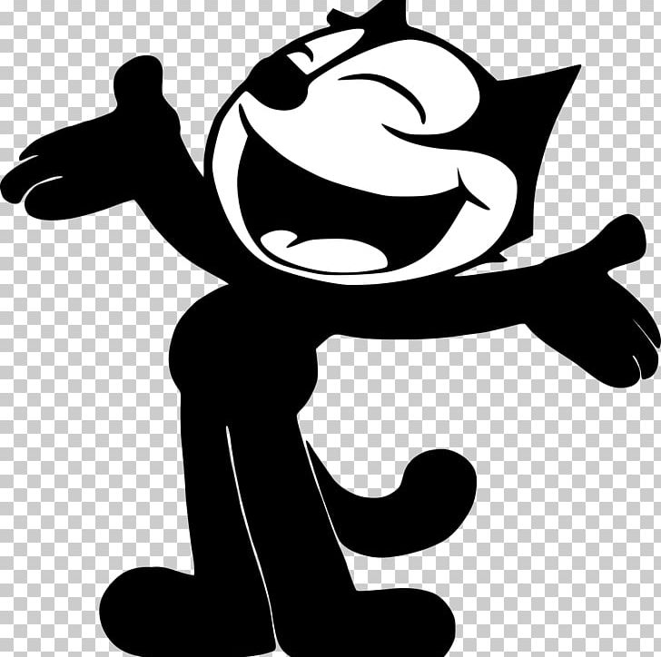 Felix The Cat Cartoon Silent Film Animation PNG, Clipart, Animals, Animation, Art, Black, Black And White Free PNG Download