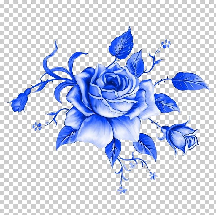 Blue Rose Drawing Vintage Clothing Flower PNG, Clipart, Beach Rose, Blue, Cut Flowers, Electric Blue, Flora Free PNG Download