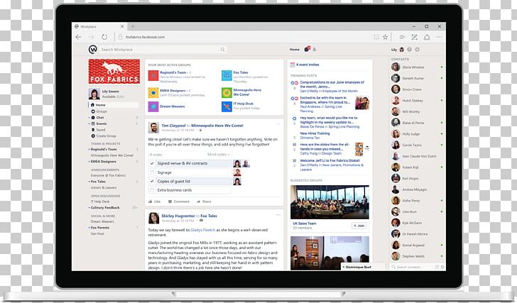 Facebook F8 Workplace By Facebook Social Networking Service Facebook PNG, Clipart, Brand, Business, Company, Computer, Computer Monitor Free PNG Download