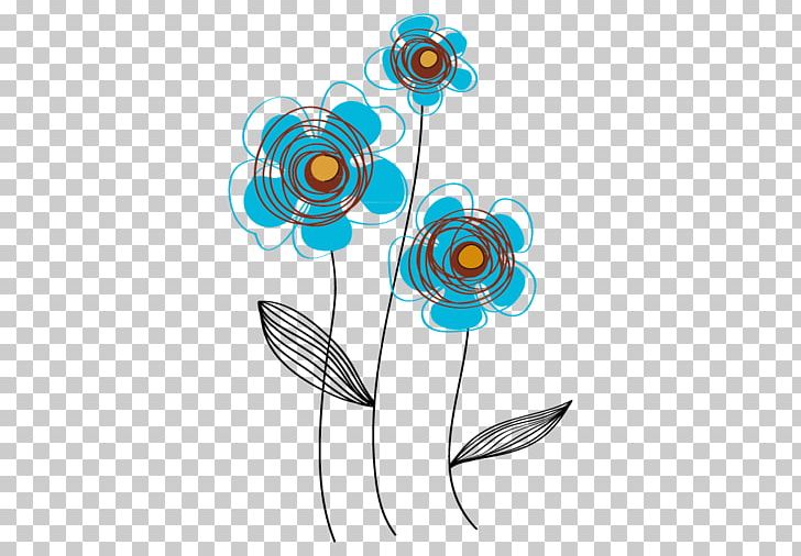 Floral Design Flower Blue Drawing PNG, Clipart, Art, Blue, Body Jewelry, Computer Wallpaper, Cut Flowers Free PNG Download