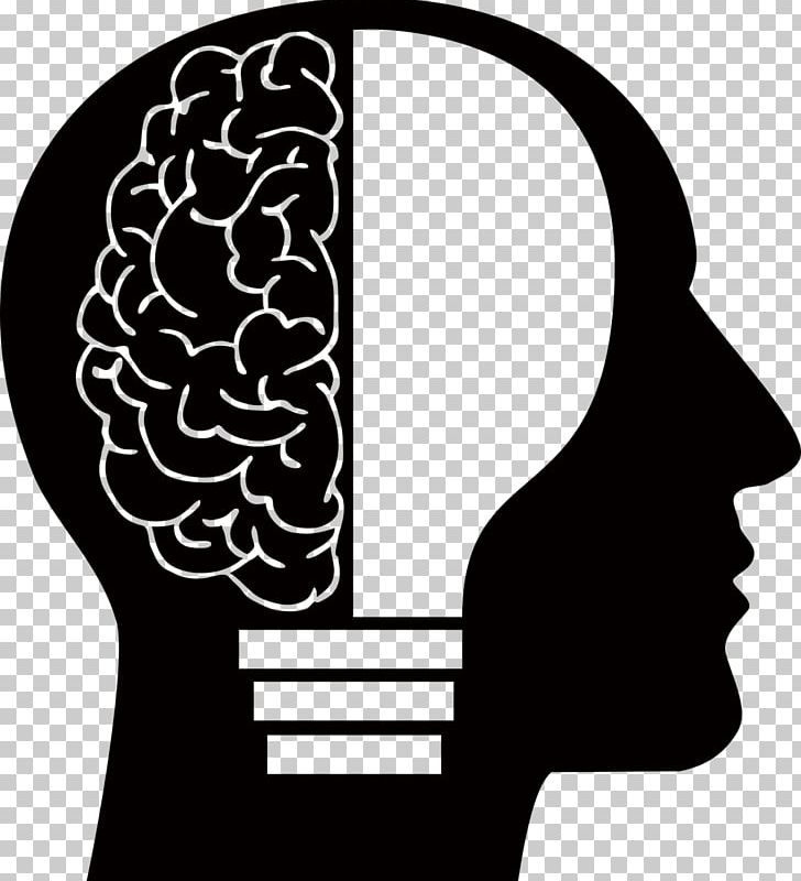 Human Brain Homo Sapiens Human Head PNG, Clipart, Anatomy, Black And White, Brain, Brain Games, Brain Icon Free PNG Download