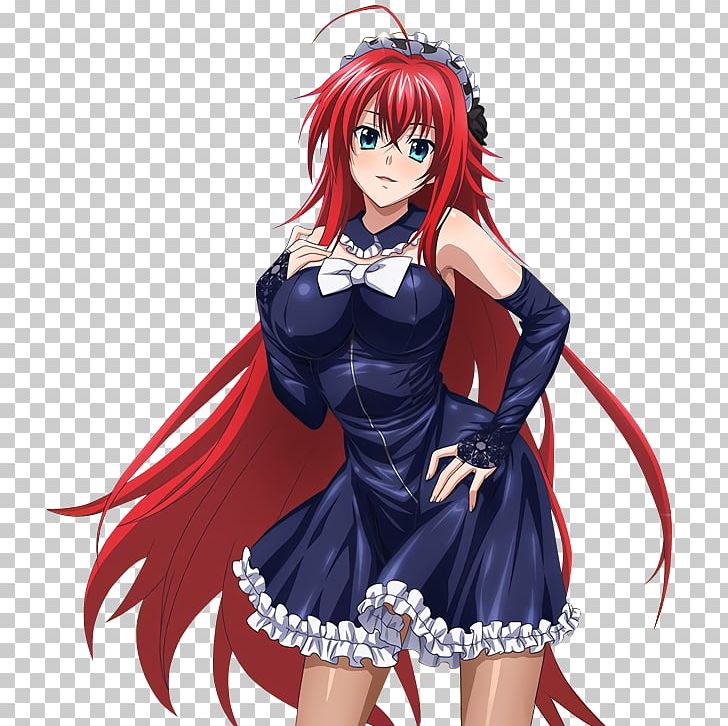 Rias Gremory Anime High School DxD Fate/stay Night PNG, Clipart, Ahoge, Anime, Black Hair, Brown Hair, Cartoon Free PNG Download