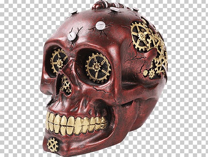 Calavera Skull Figurine Science Fiction Steampunk PNG, Clipart, Bone, Calavera, Clockwork, Collectable, Cyborg Free PNG Download
