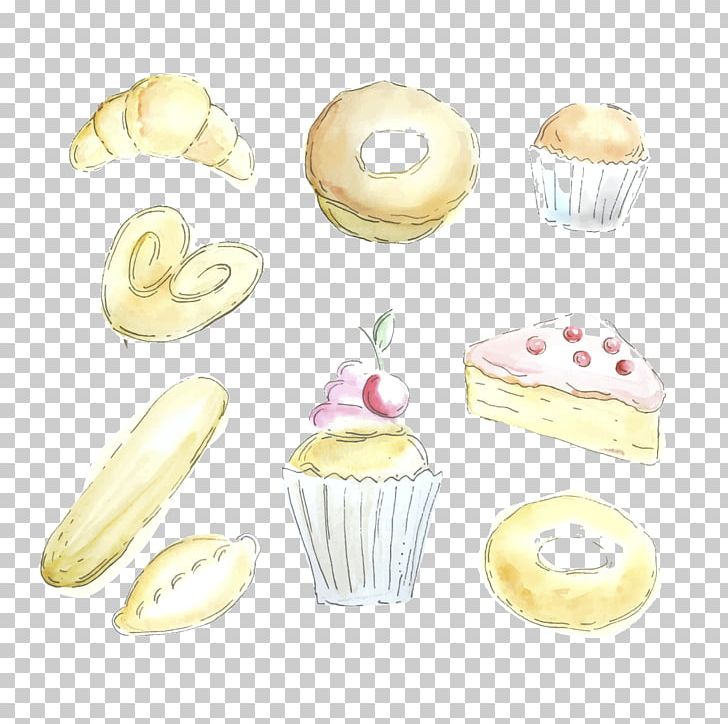 Doughnut Croissant Cupcake Cream Bun Bread PNG, Clipart, Baking, Baking Cup, Birthday Cake, Buttercream, Cake Free PNG Download