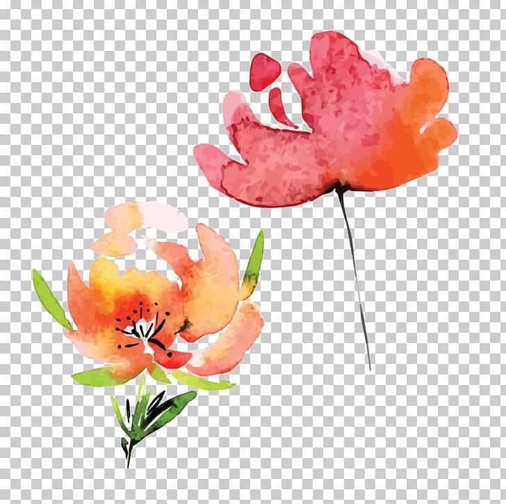 Watercolor Painting Illustration PNG, Clipart, Cartoon, Download, Euclidean Vector, Flora, Flower Free PNG Download