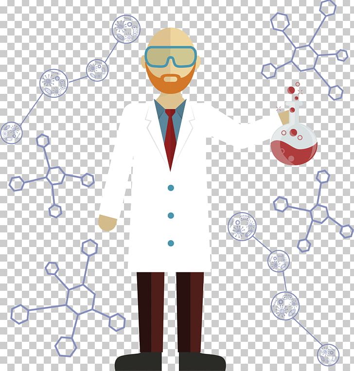 White Coat Experiment PNG, Clipart, Background White, Biology, Black White, Cartoon, Chemistry Free PNG Download
