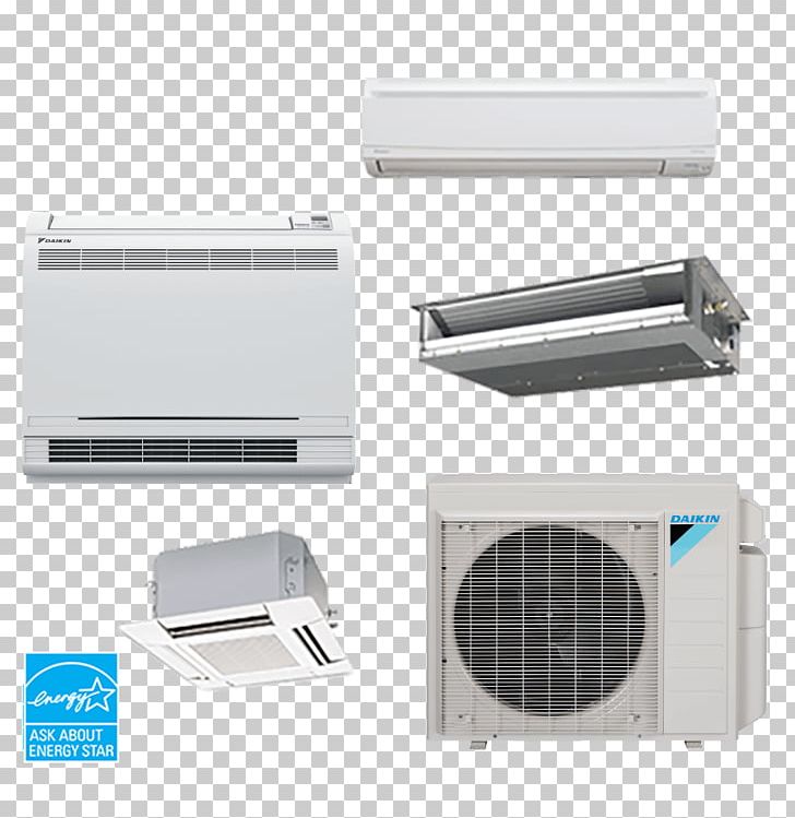 Daikin Heat Pump Air Conditioning HVAC Seasonal Energy Efficiency Ratio PNG, Clipart, Air Conditioning, British Thermal Unit, Central Heating, Daikin, Duct Free PNG Download