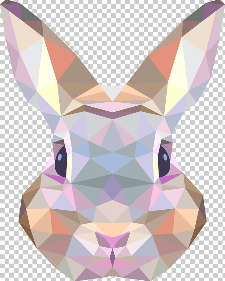 Rabbit Geometry Wall Decal PNG, Clipart, Animals, Art, Decal, Geometry, Nest Free PNG Download