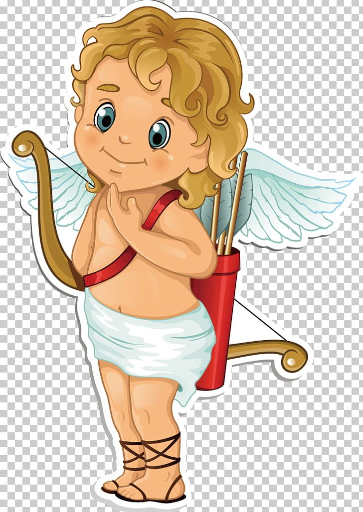 Cupid Heart Valentines Day PNG, Clipart, Angel, Angels, Angel Vector, Angel Wing, Arm Free PNG Download