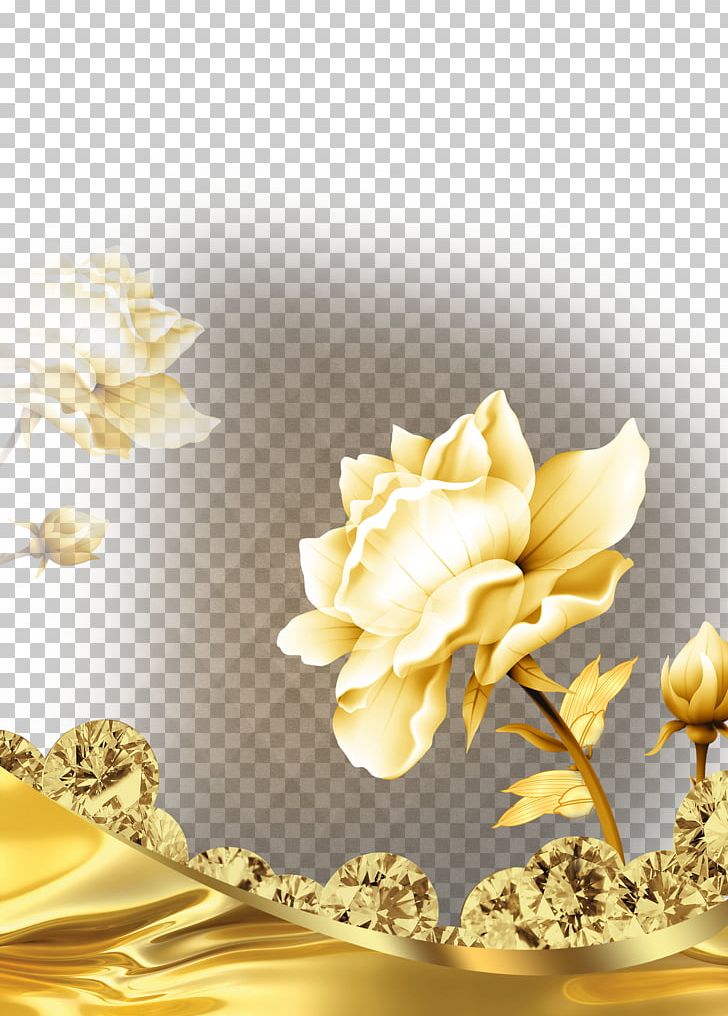 Poster Jewellery Diamond Gold PNG, Clipart, Advertisement Poster, Computer Wallpaper, Cut Flowers, Designer, Diamonds Free PNG Download
