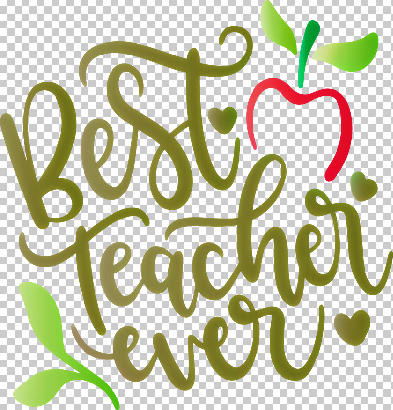 Teachers Day Best Teacher PNG, Clipart, Area, Best Teacher, Floral Design, Leaf, Line Free PNG Download