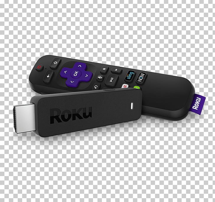 Roku Streaming Stick Chromecast Streaming Media Digital Media Player PNG, Clipart, Chromecast, Electronic Device, Electronics, Game Controller, Hardware Free PNG Download