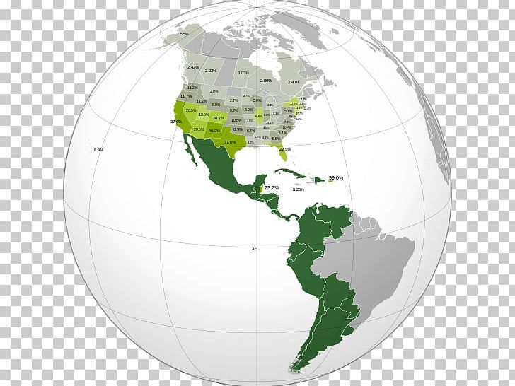 Latin America South America United States Hispanic America Spanish Language In The Americas PNG, Clipart, Americana, Americas, English, Globe, Hispanic America Free PNG Download