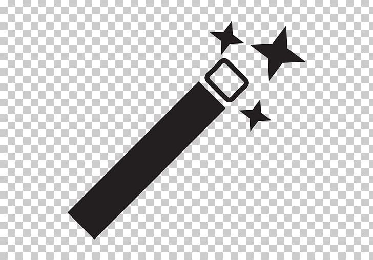 Wand Computer Icons PNG, Clipart, Angle, Black, Black And White, Computer Icons, Download Free PNG Download