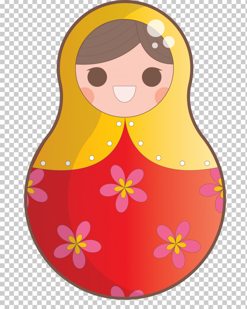 Colorful Russian Doll PNG, Clipart, Cartoon, Colorful Russian Doll, Yellow Free PNG Download