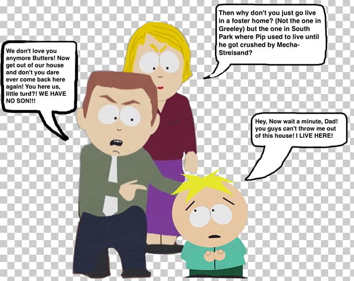 Butters Stotch Stan Marsh Kenny McCormick Eric Cartman South Park: The Stick Of Truth PNG, Clipart, Boy, Cartoon, Child, Conversation, Fictional Character Free PNG Download