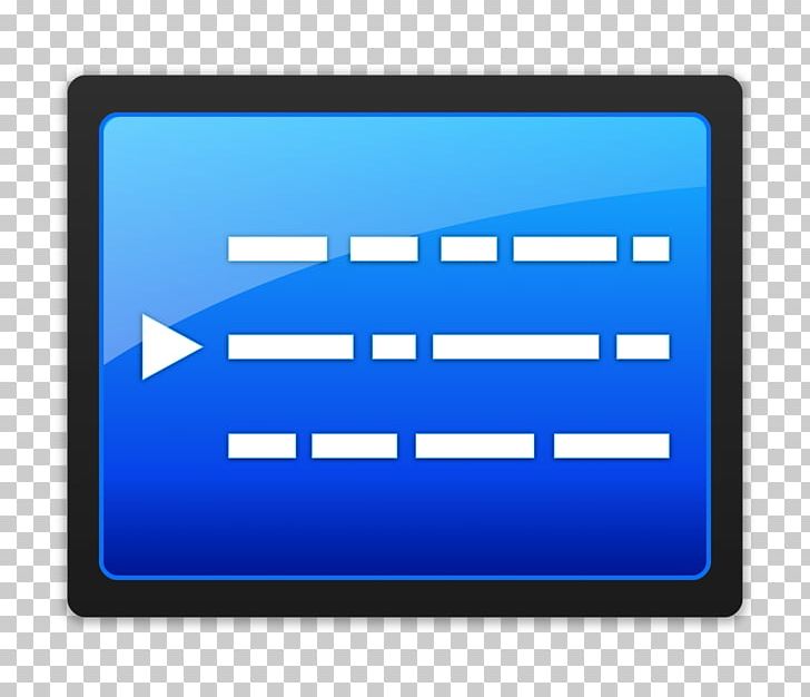 Computer Icons Teleprompter MacOS Computer Software Television PNG, Clipart, App Store, Area, Blue, Brand, Computer Icon Free PNG Download
