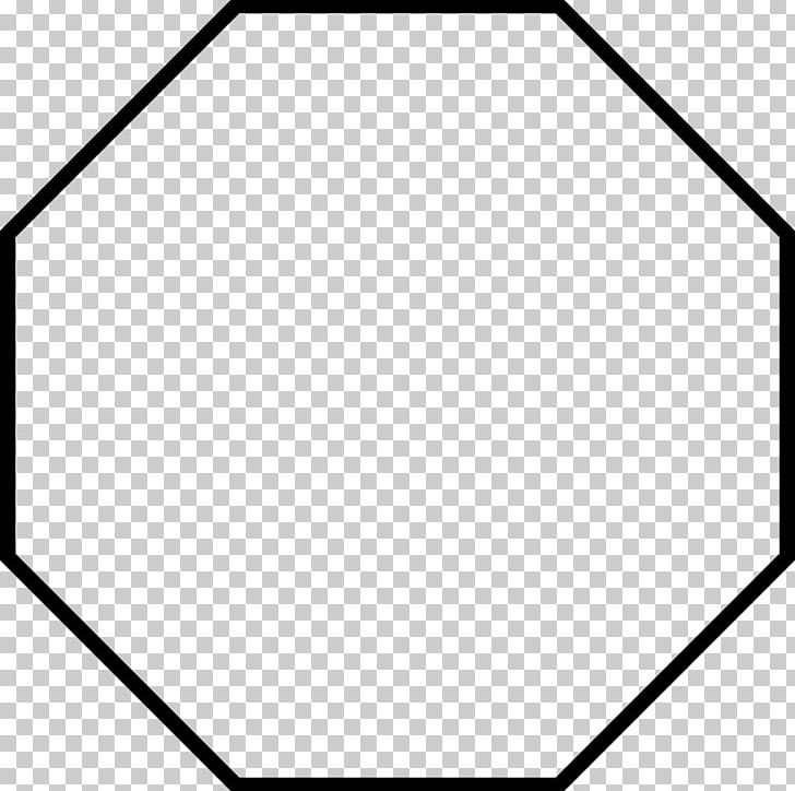 Octagon Regular Polygon PNG, Clipart, Angle, Are, Black, Black And White, Circle Free PNG Download