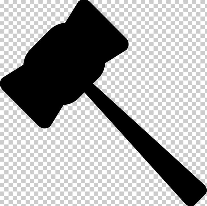Gavel Hammer Silhouette PNG, Clipart, Angle, Bid, Black, Black And White, Computer Icons Free PNG Download