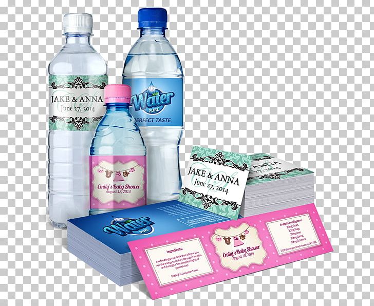 Water Bottles Bottled Water Paper Label PNG, Clipart, Bottle, Bottled Water, Bottle Label, Business, Color Printing Free PNG Download